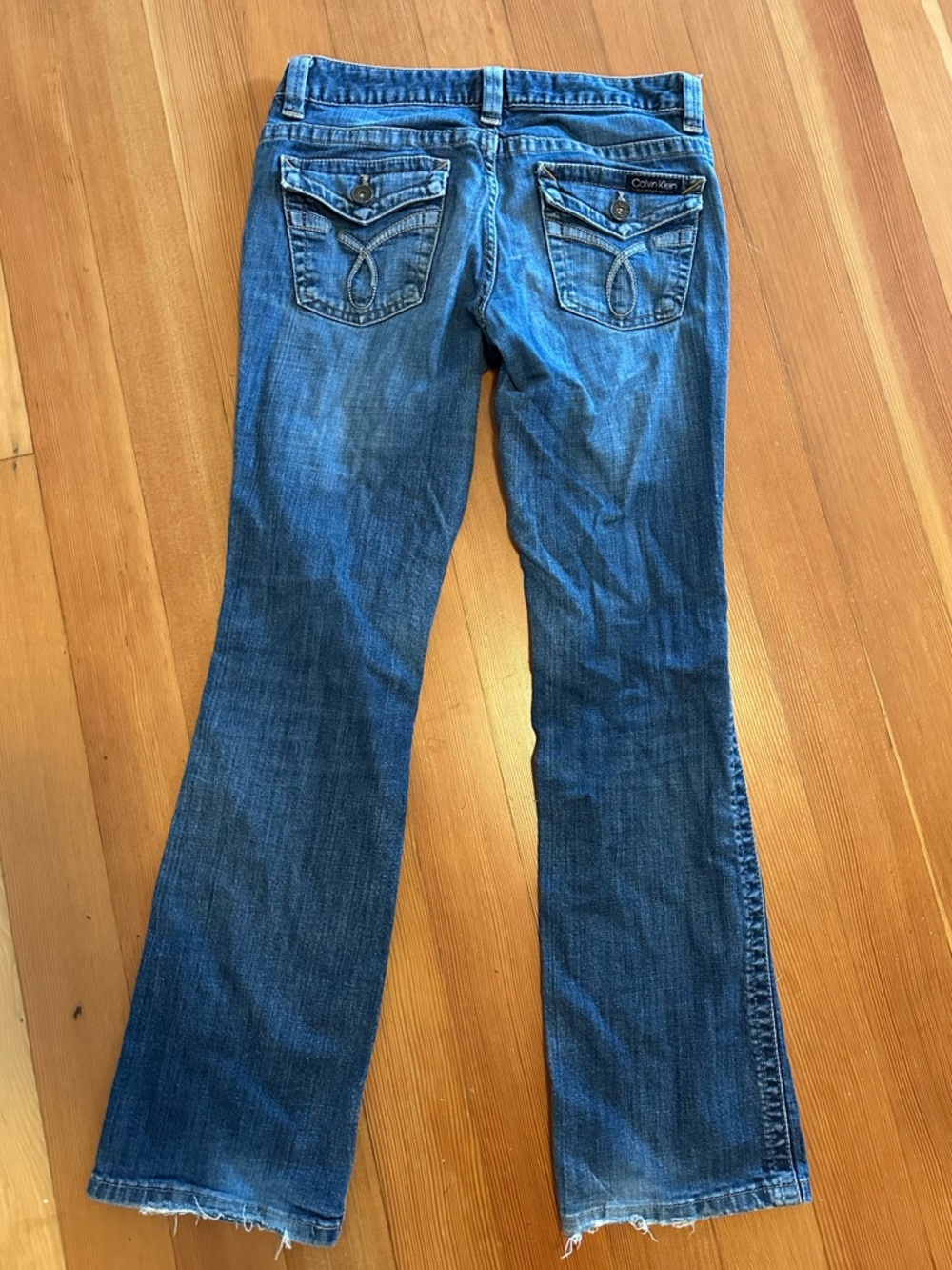 Calvin Klein Jeans Women's Blue Bootcut Denim
